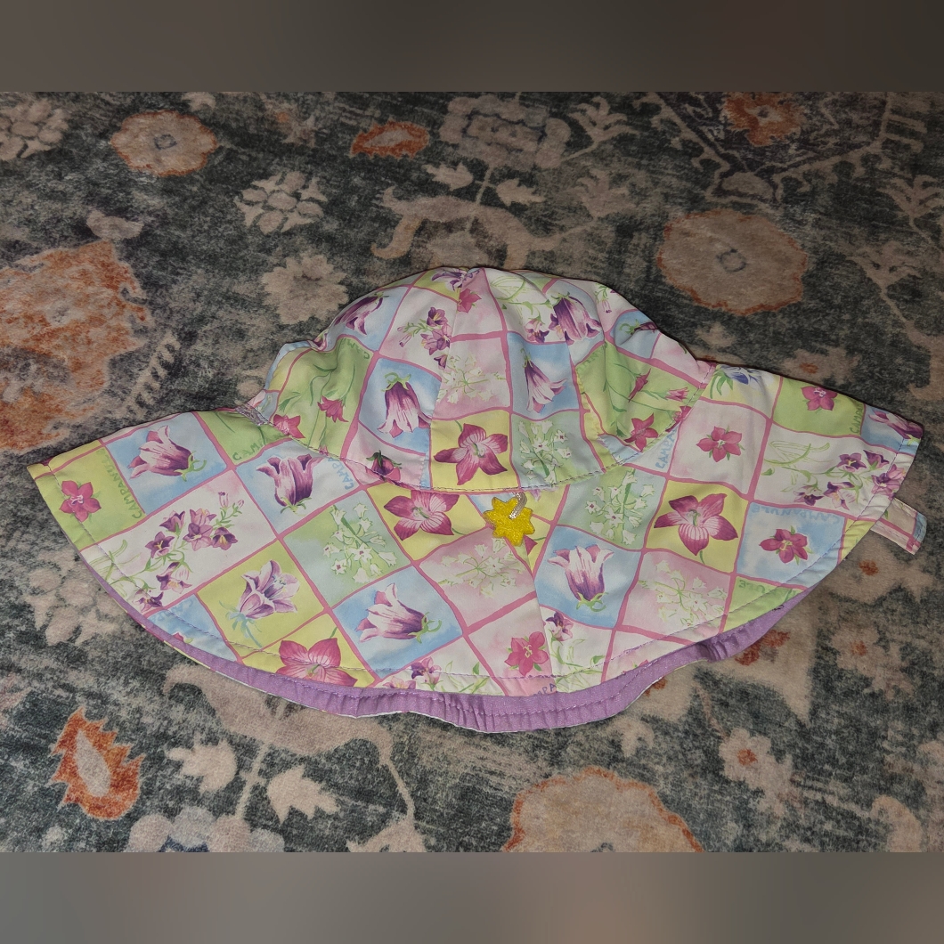 Floral Patchwork Sun Hat